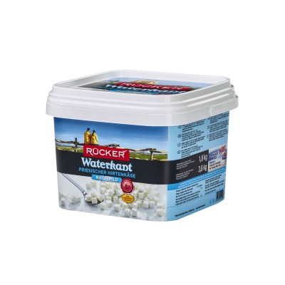 Sūris sūryminis kubeliais (Fetos tipo) WATERKANT 45%, 1,8 kg
